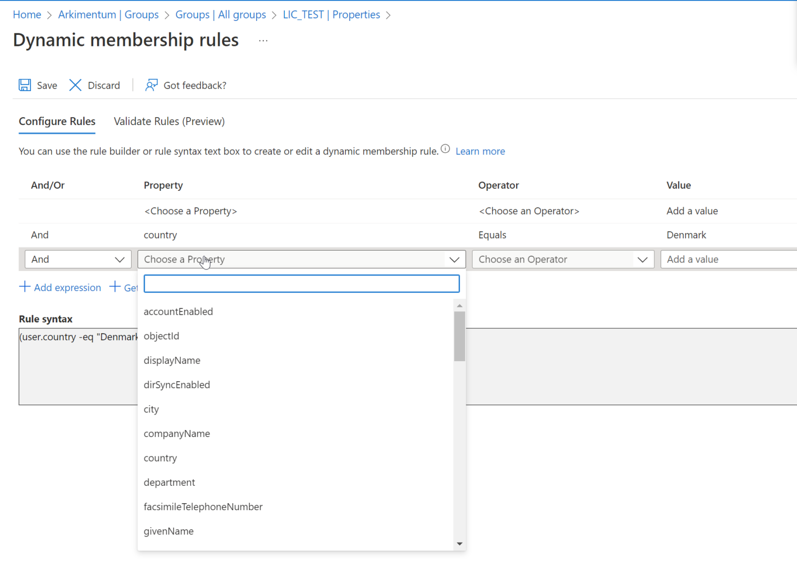 concurrent exchange online license assignments